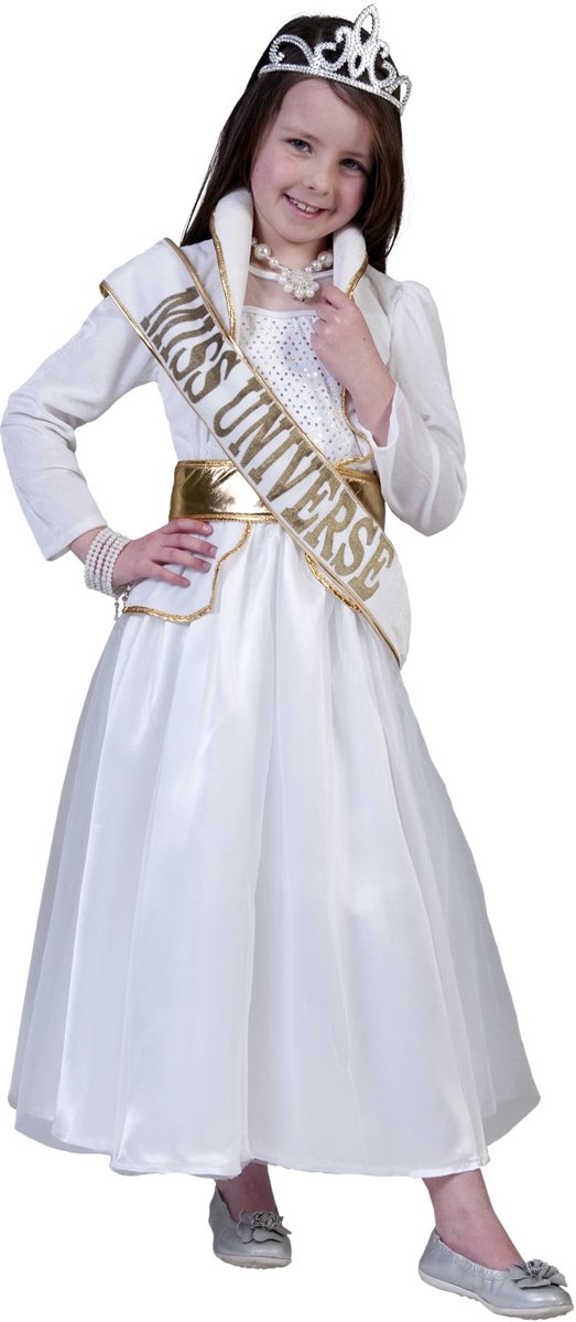 Kostuum Miss Universe - Verkleedkleding - Maat 104