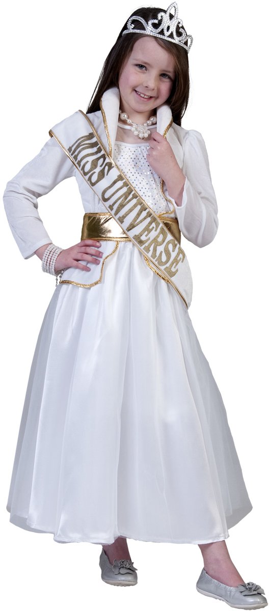 Kostuum Miss Universe - Verkleedkleding - Maat 116