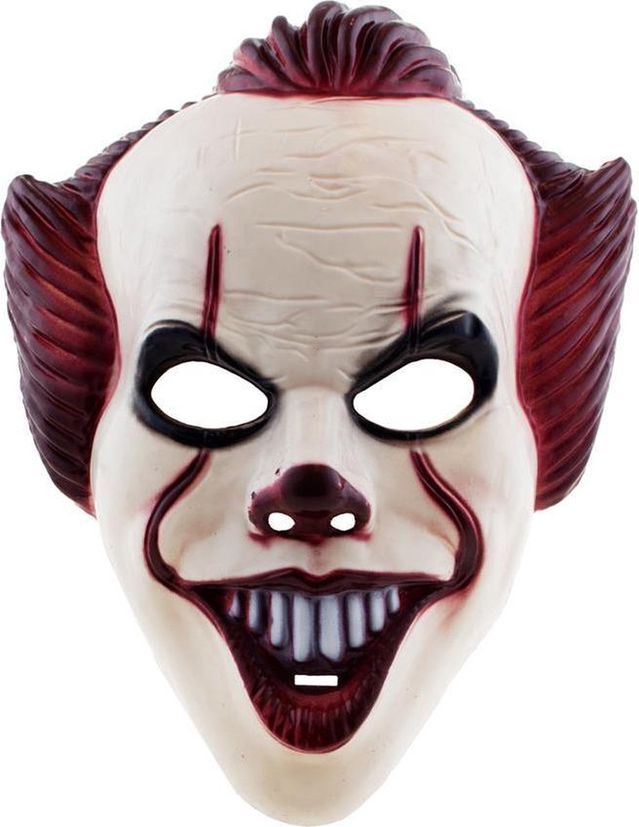 Masker duivelse clown plastic