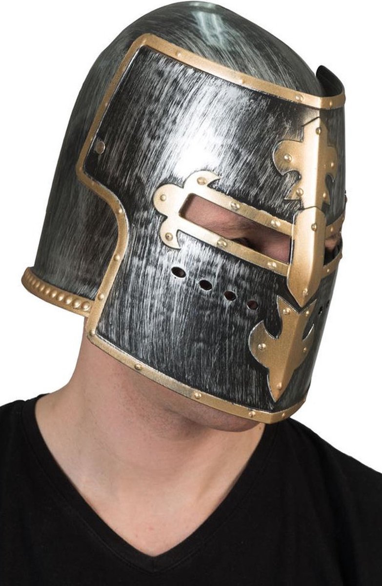 Ridder helm zwart met goud