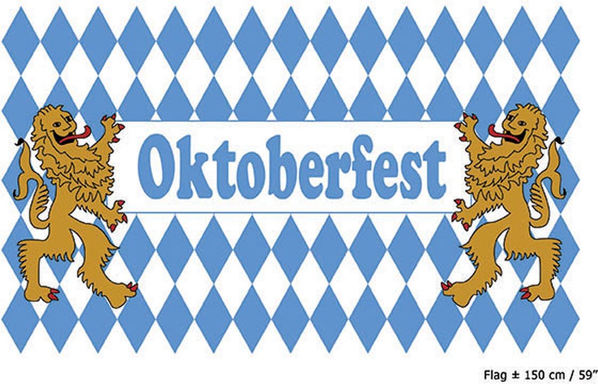 Vlag Oktoberfest 150x90cm