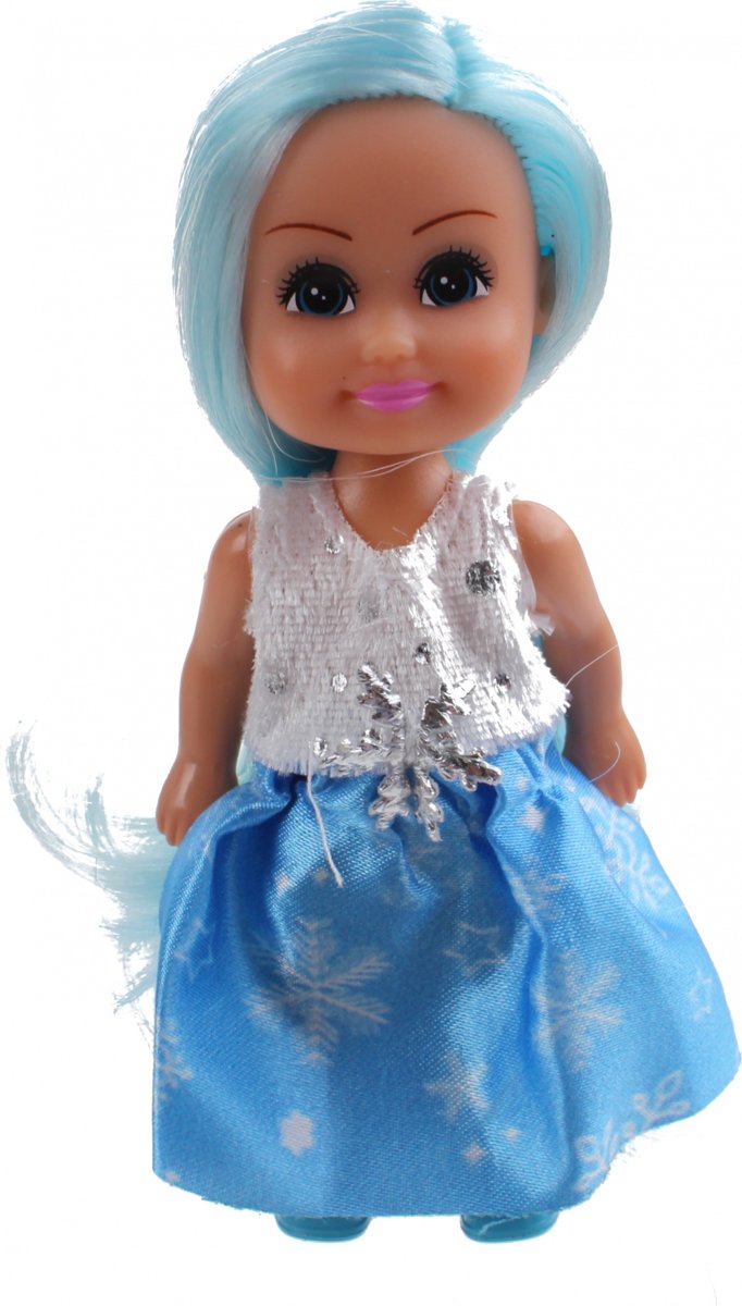 Funville Tienerpop Sparkle Girlz Winter Princess 11 Cm Blauw