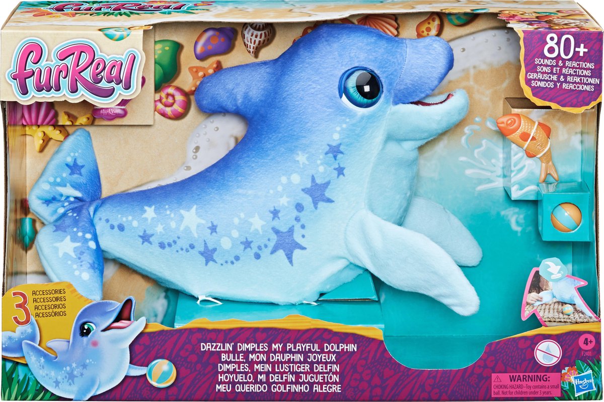 FurReal  Dimples mijn Speelse Dolfijn - Interactieve Knuffel