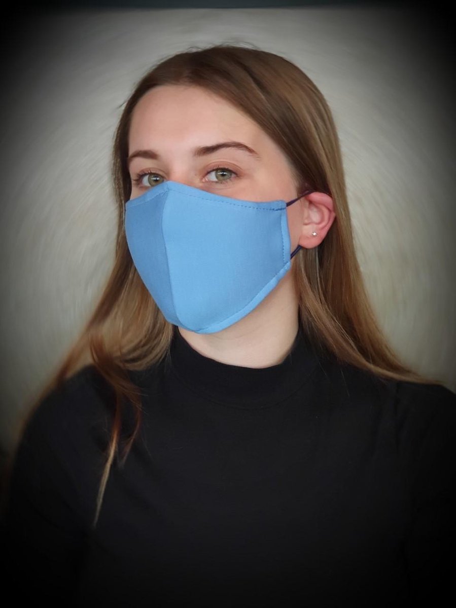 Modieuze-Unisex-100% katoenen maskers-Elastische bandjes-Mondkapje-mask-herbruikbaar-wasbaar-Trendy-geschikt voor OV