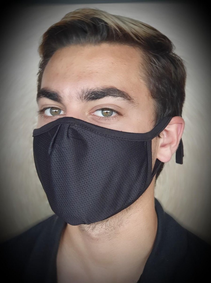 Modieuze-Unisex-Binnenlaag katoenen maskers-Afstelbare bandjes-Mondkapje-mask-herbruikbaar-wasbaar-Trendy-geschikt voor OV