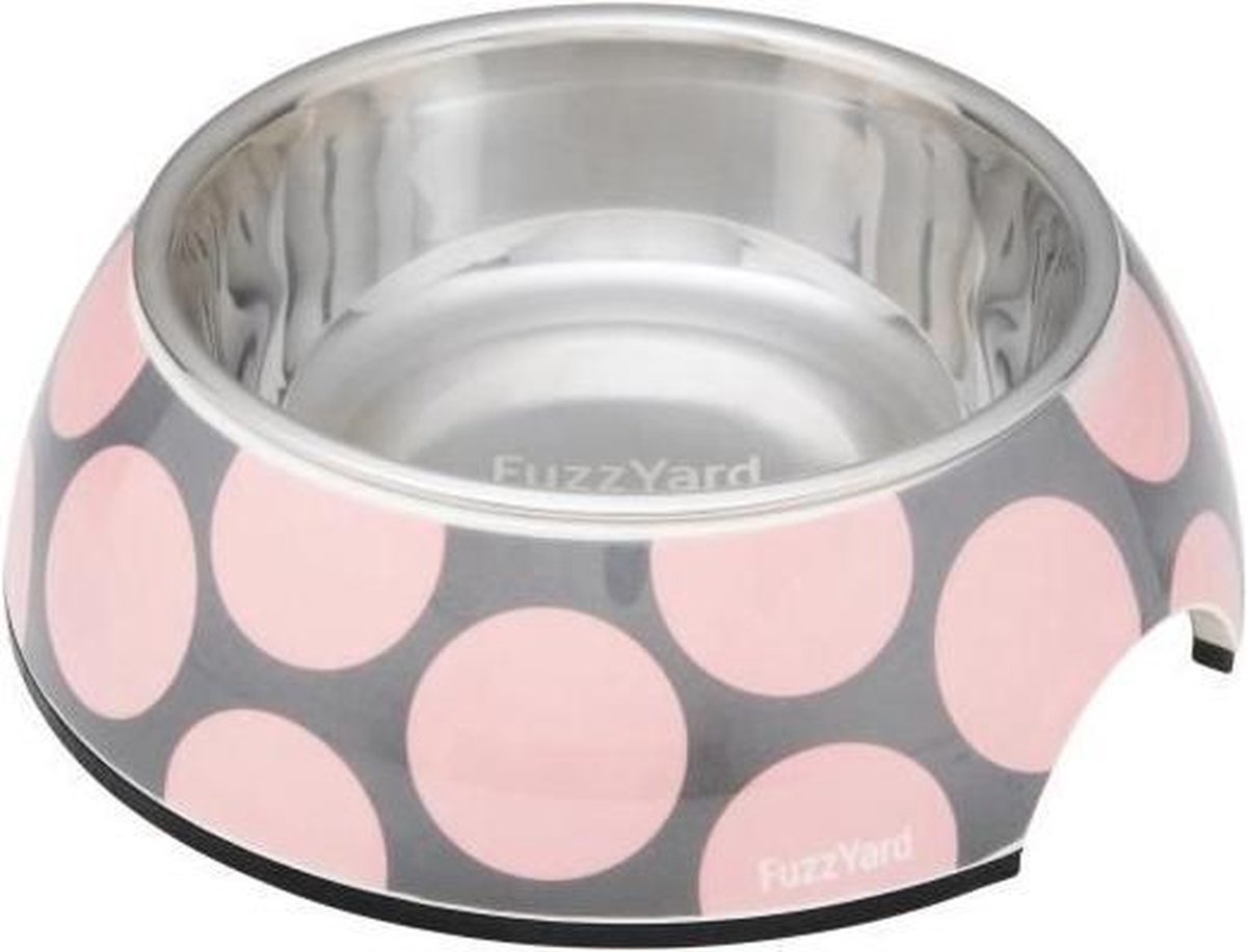 FUZZYARD Pink Bubblelicious M - 13 x 6 cm - Voor hond