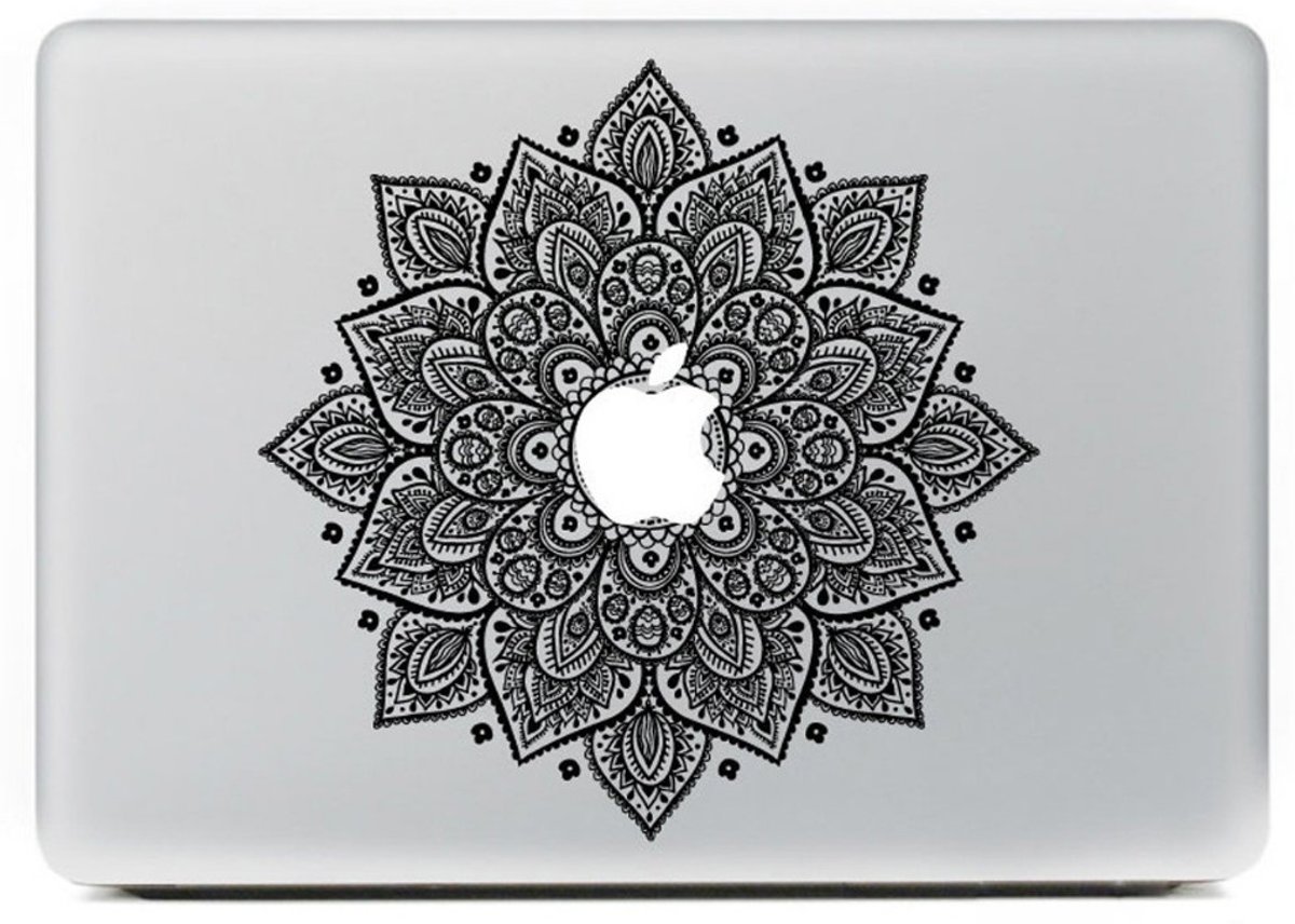 Mandala Sticker voor Laptop, Macbook Air / Pro / Retina - 13inch - G&S