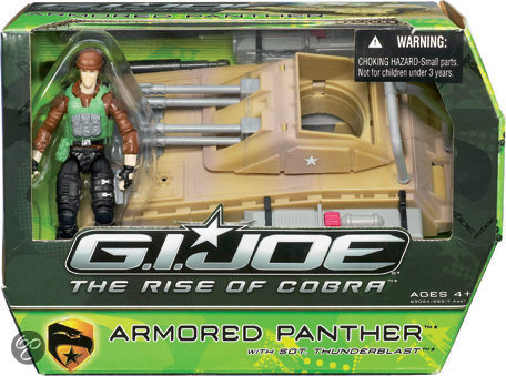 G.I. Joe Alpha Tank met Figuur