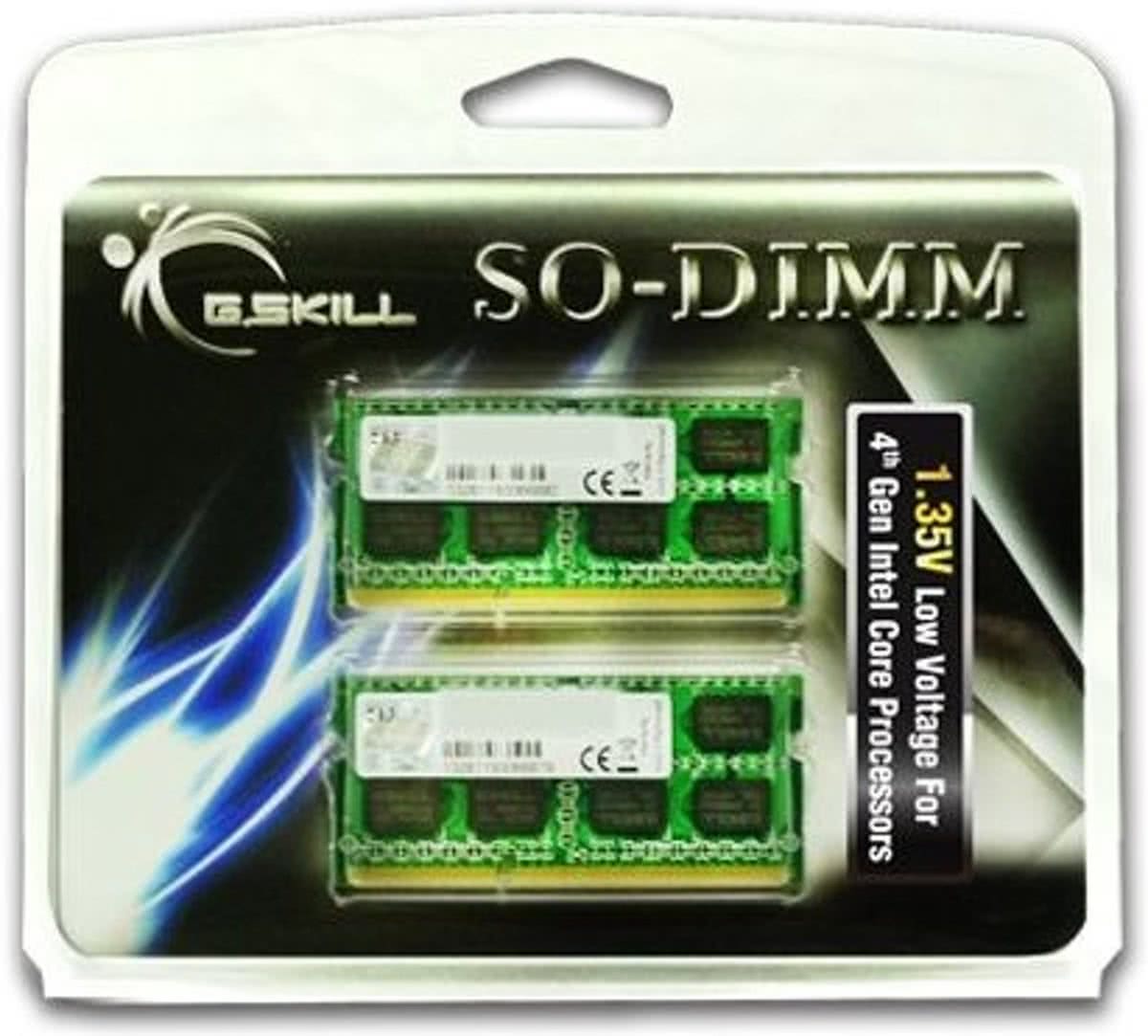 G.Skill 8GB DDR3-1600 8GB DDR3 1600MHz geheugenmodule