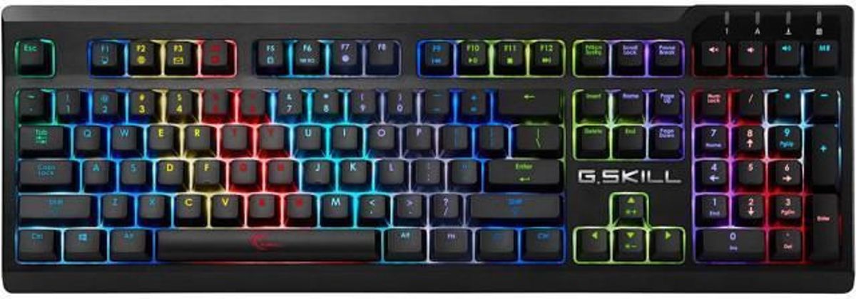 G.Skill Ripjaws KM570RGB LED Mechanisch Gaming Toetsenbord RED Switch , Qwerty US