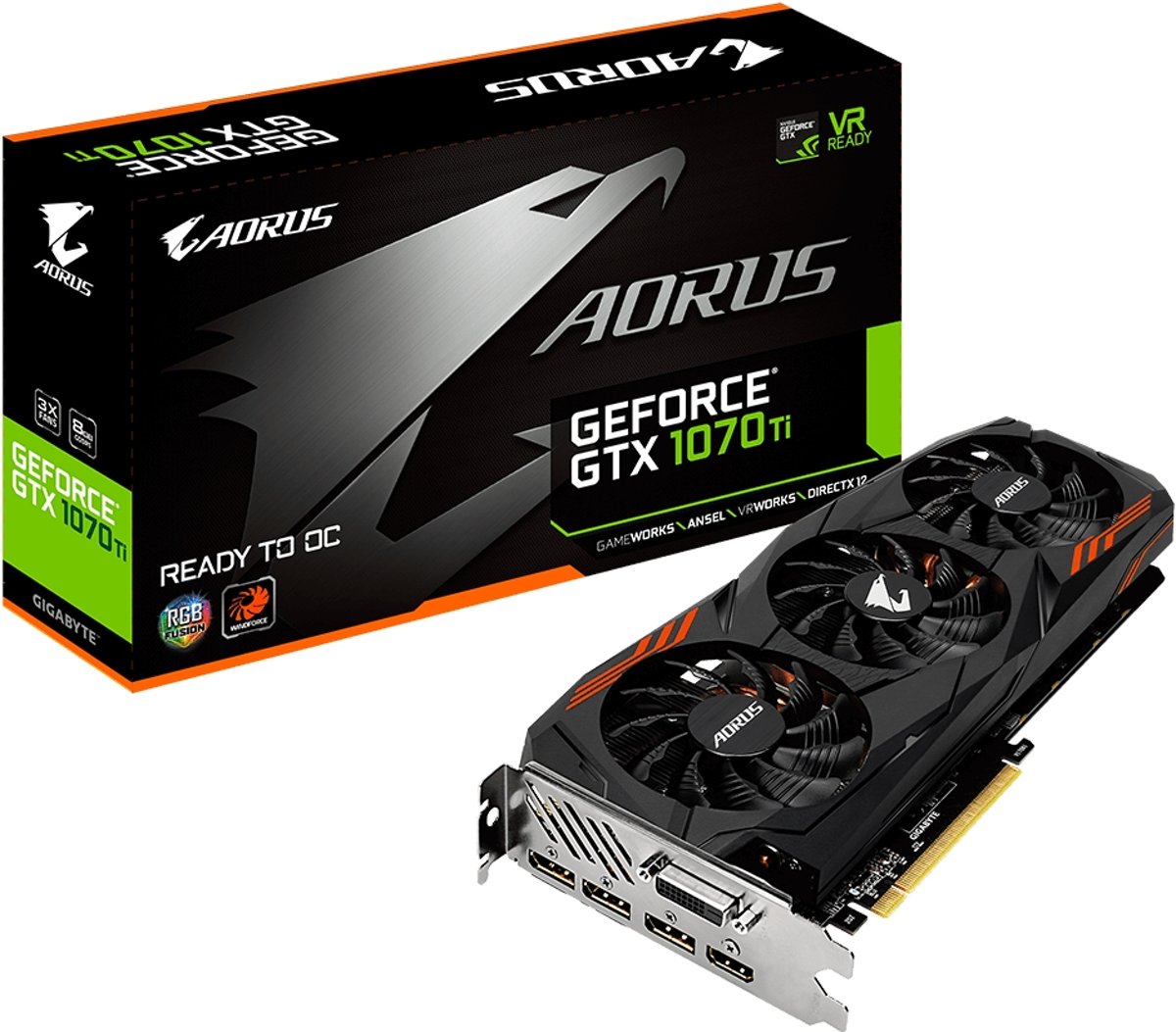 Gigabyte AORUS GeForce GTX 1070Ti 8G