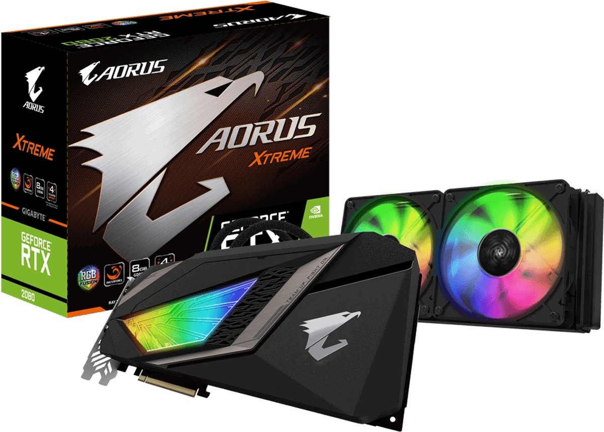 Gigabyte AORUS GeForce RTX 2080 XTREME WATERFORCE 8G Grafische kaart