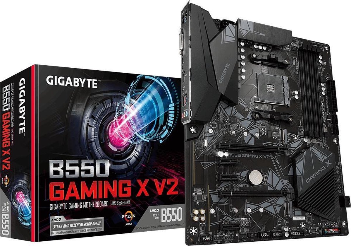 Gigabyte B550 Gaming X V2 AMD B550 Socket AM4 ATX