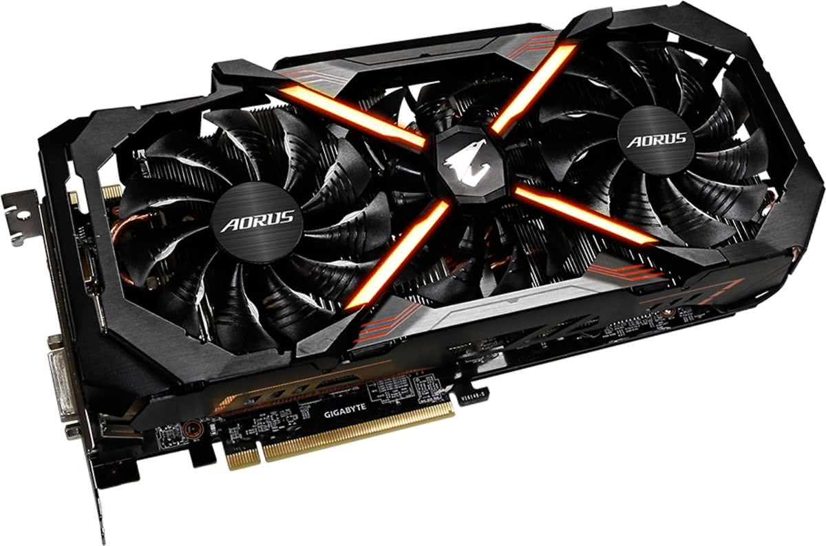 Gigabyte GTX1080TI 11GB Aorus GDDR5x HDMI DP