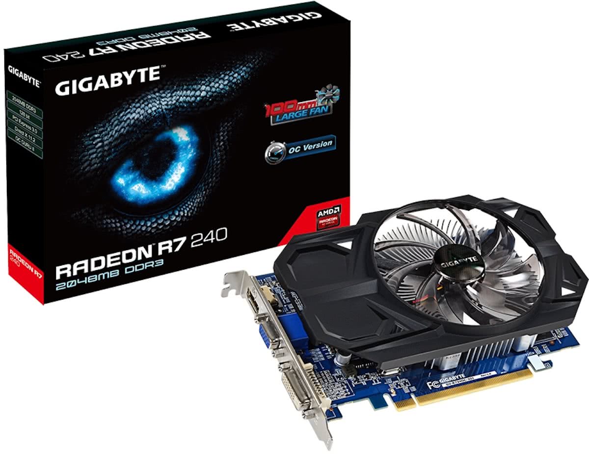 Gigabyte GV-R724OC-2GI Radeon R7 240 2GB GDDR3