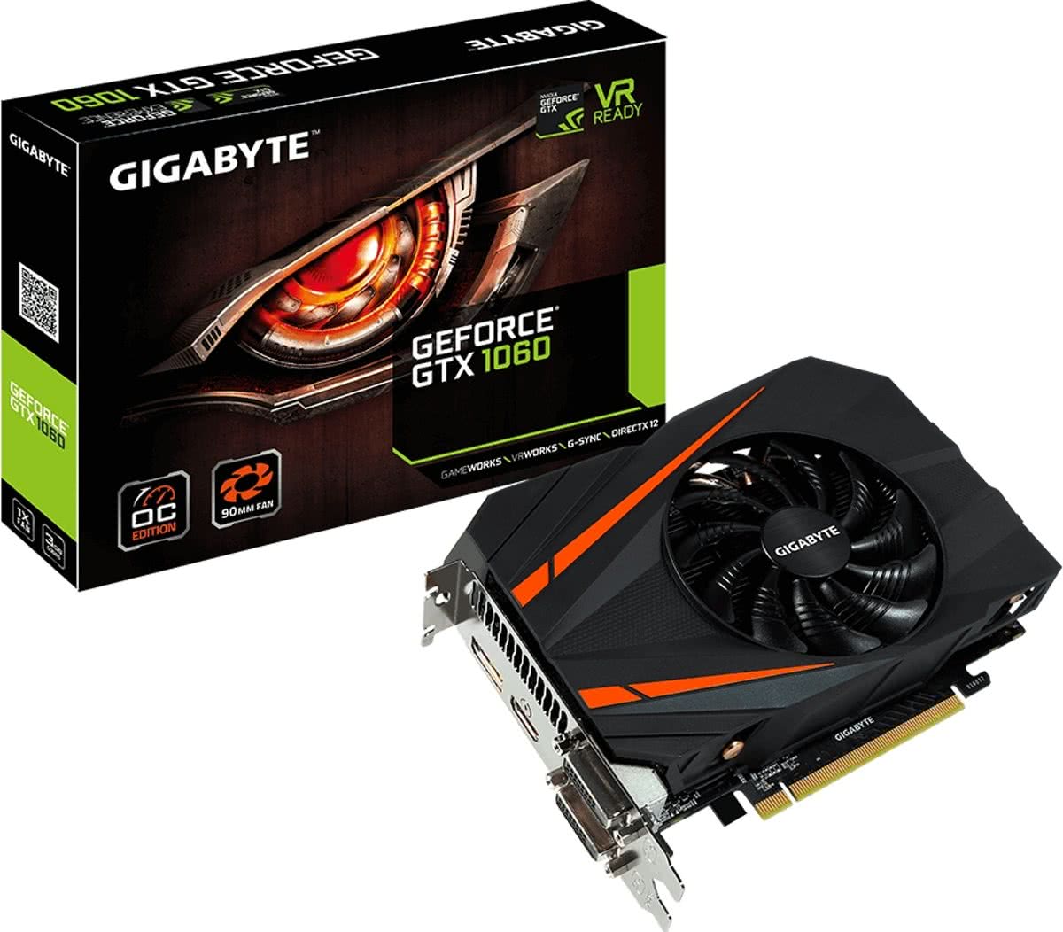 Gigabyte GeForce GTX 1060 Mini ITX OC 3GB