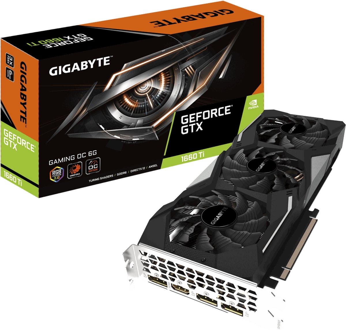 Gigabyte GeForce GTX 1660 Ti GAMING OC 6G