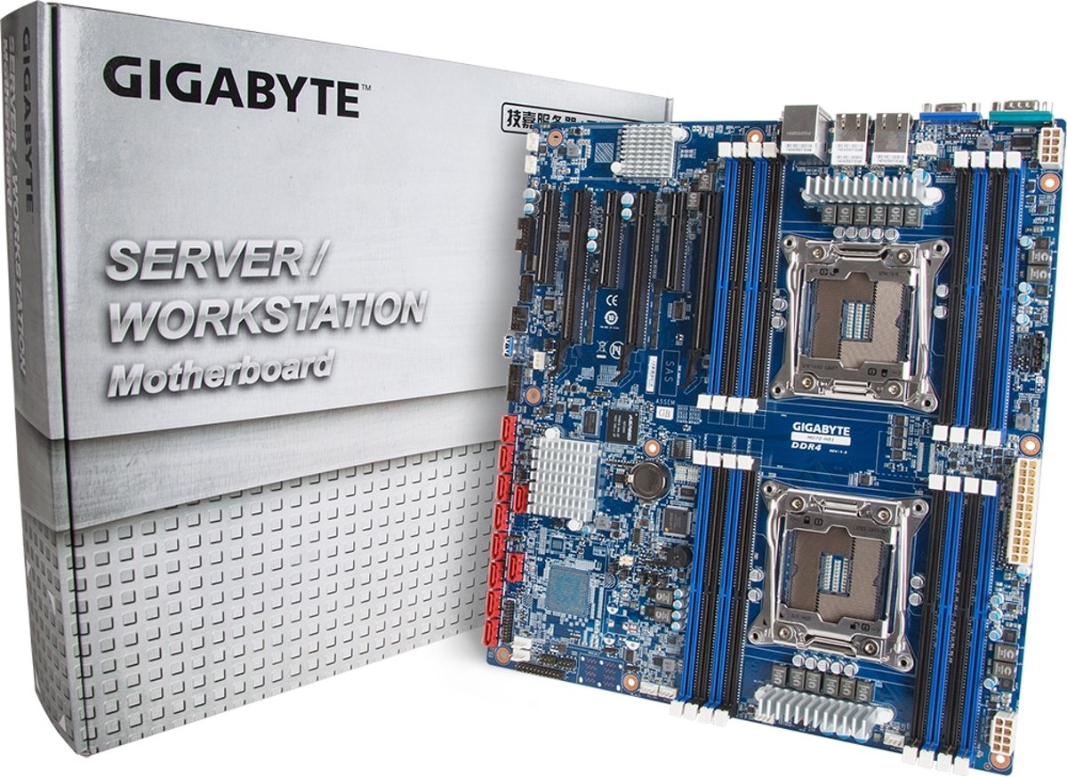 Gigabyte MD70-HB2 server-/werkstationmoederbord LGA 2011-v3 Intel® C612