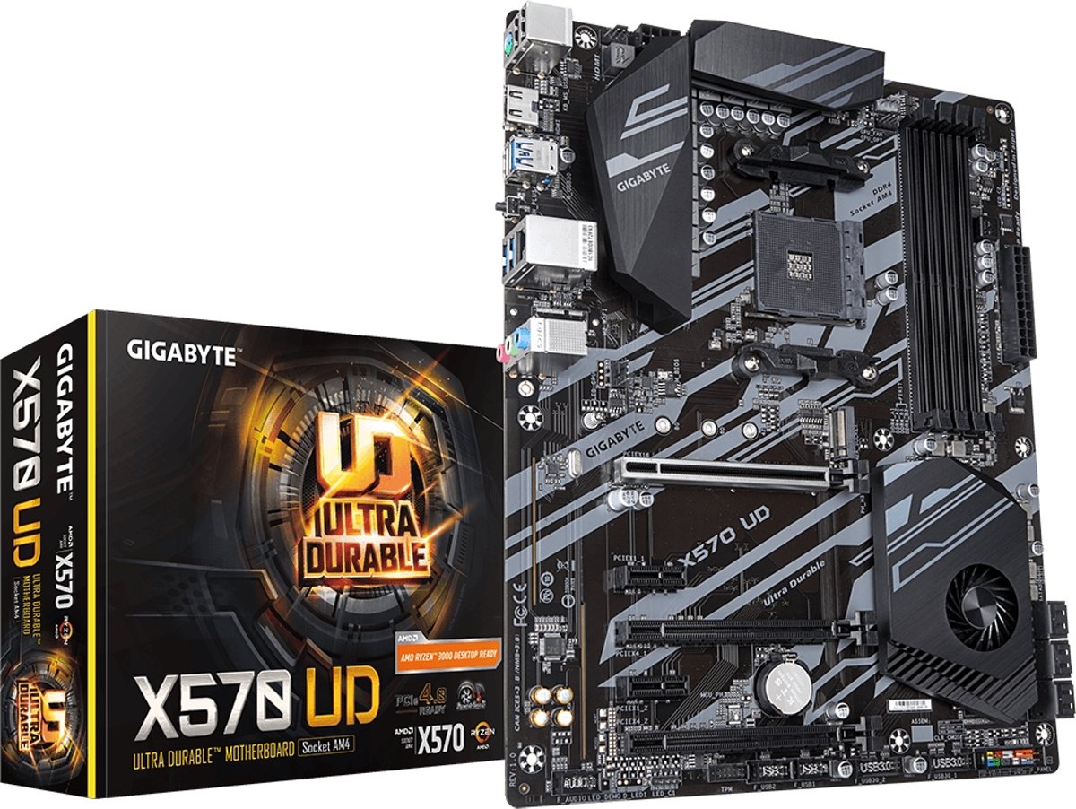 Gigabyte X570 UD moederbord Socket AM4 ATX AMD X570