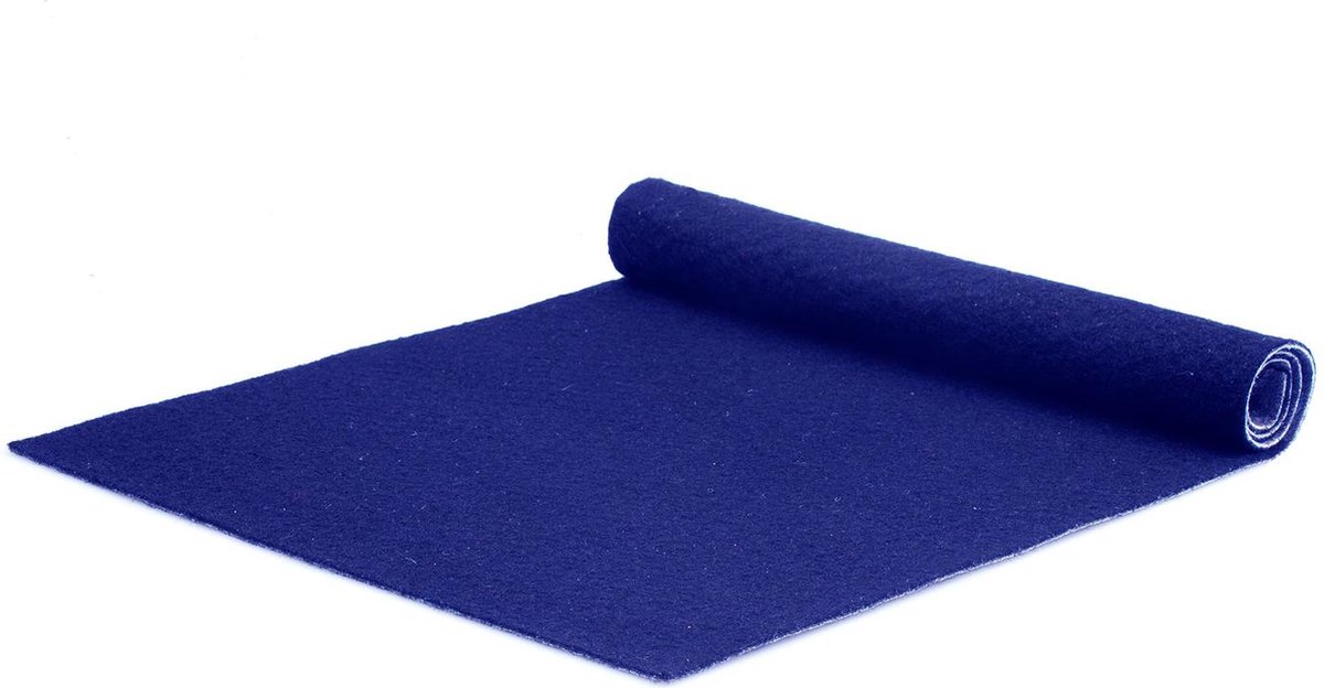 Loper Tokyo Blauw met Folie 5 x 2 m