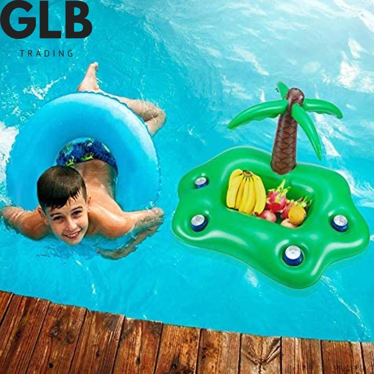 GLB -Minibar-Pool party-Beach party-Cocktail-Oplaasbar-Bekerhouder-Serveer Bar-Palmboom