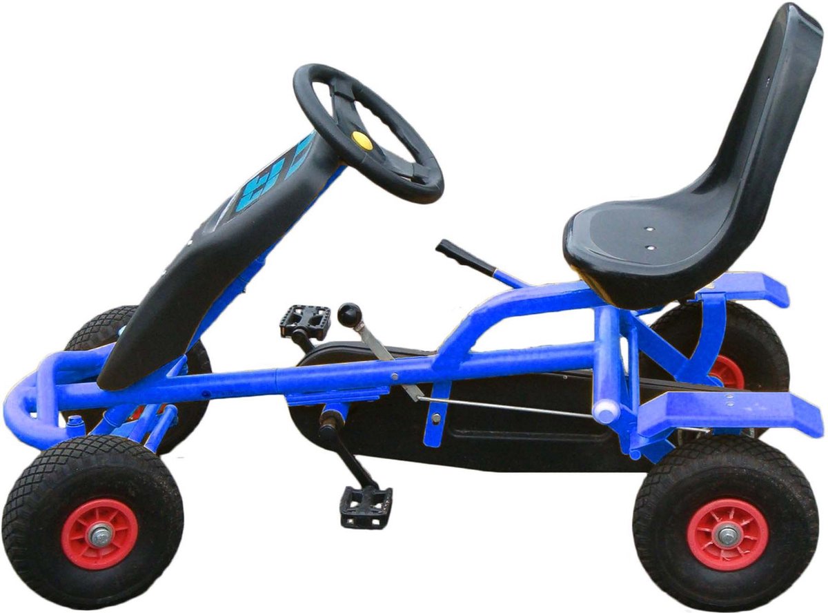 Junior Go-Cart -   - Vrijwiel - Blauw