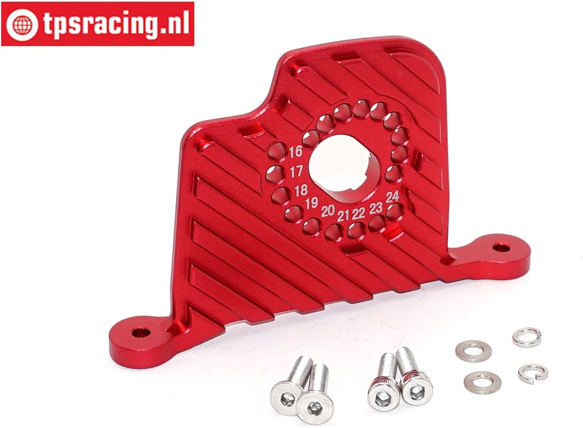 SB018-R Motor steun Super Baja Rey Rood, 1 st.