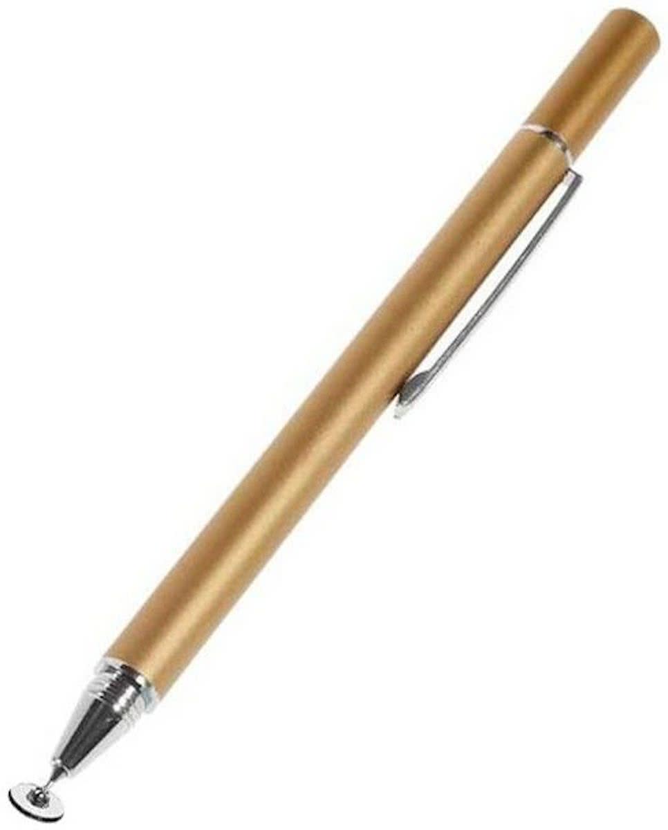 Universele Stylus Pen Precision Disc Capacitief Goud