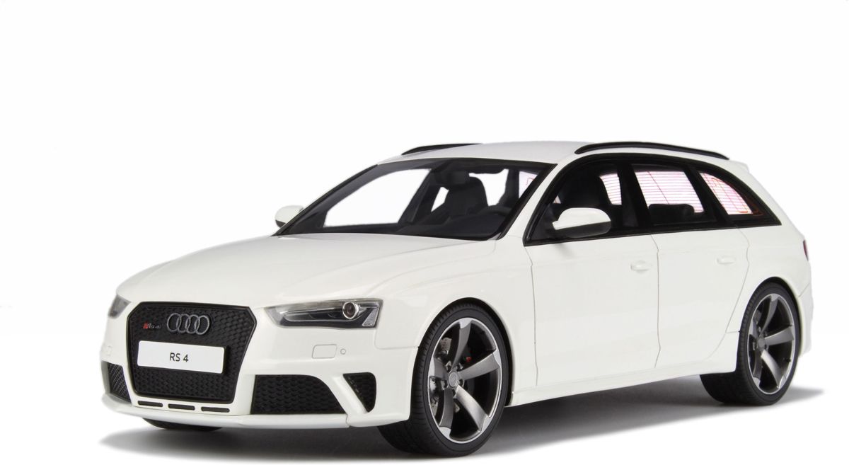 Audi RS4 (B8) Avant 2012 Wit 1-18 GT Spirit Limited 1000 Pieces