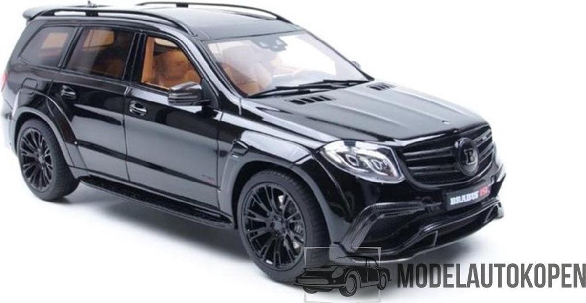 Brabus 850xk Resin Series (Mat Zwart) (30cm) 1/18 GT Spirit - Modelauto - Schaalmodel - Model auto - Miniatuurautos - Miniatuur auto