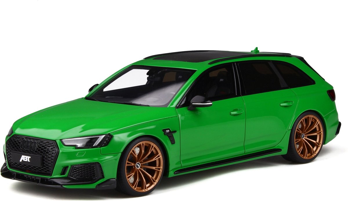 GT Spirit Audi RS4+ ABT Avant Groen 1:18