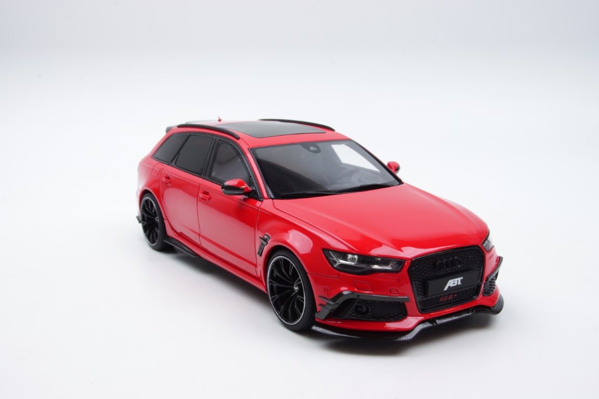 GT-Spirit Audi RS6+ ABT Avant 2017 Misano Rood 1:18