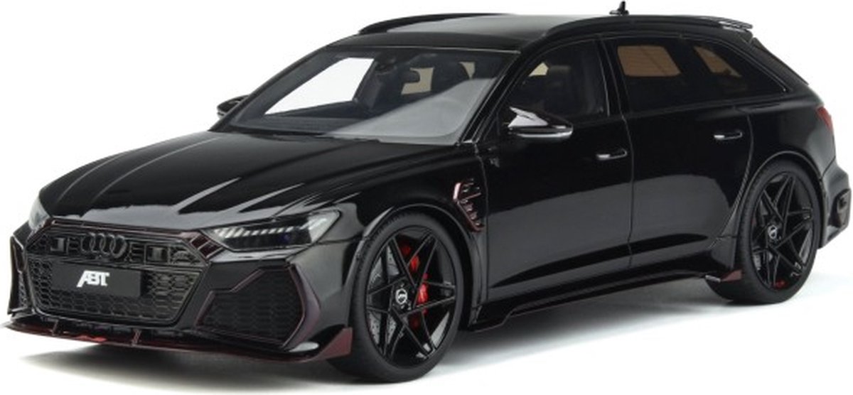 GT Spirit Audi RS6 ABT Night Zwart 1:18