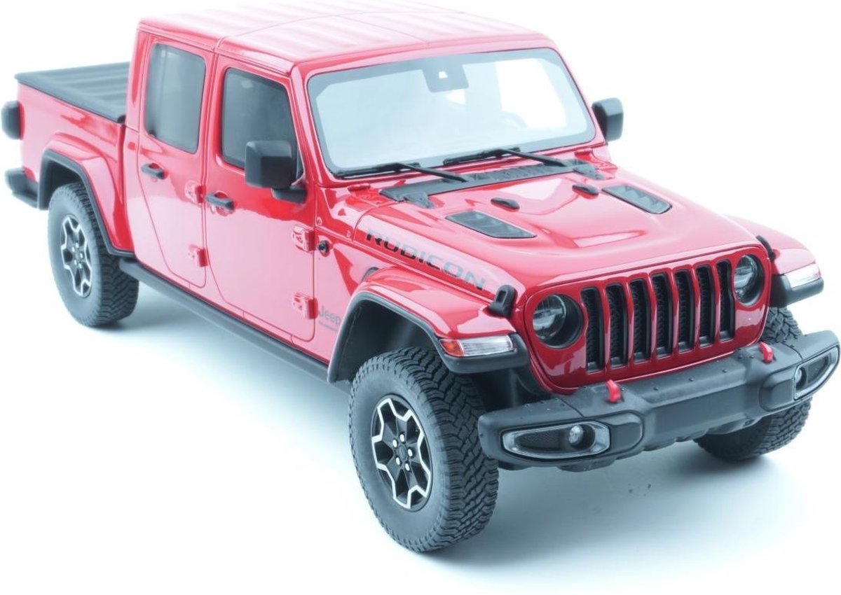 GT Spirit Jeep Gladiator Rubicon 2019 Firecracker Rood 1:18