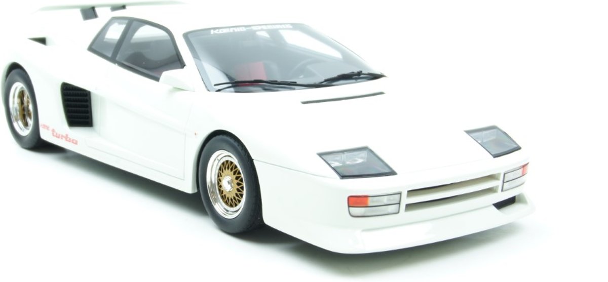 GT Spirit Koenig Testa Bi-turbo Wit 1:18