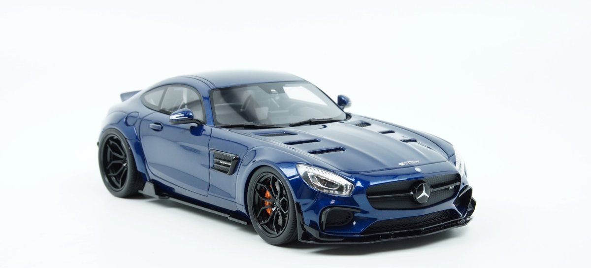 GT Spirit Mercedes-Benz AMG GT Pior Design 2016 Blauw 1:18 Resin