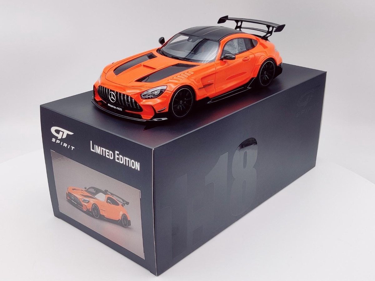 GT Spirit Mercedes-Benz AMG GT-R Black Series 2021 Oranje 1:18