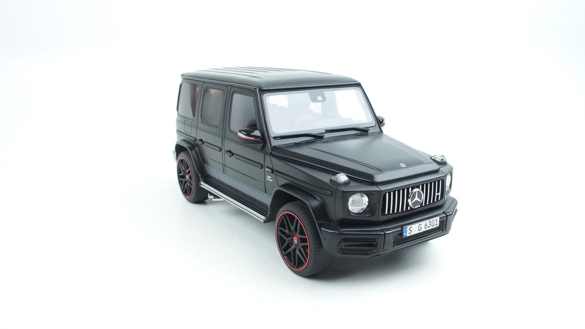 GT Spirit Mercedes-Benz G63 AMG 2019 Zwart 1:18