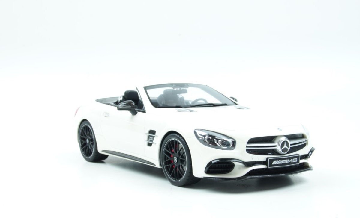 GT Spirit Mercedes-Benz SL63 AMG 2017 Wit 1:18