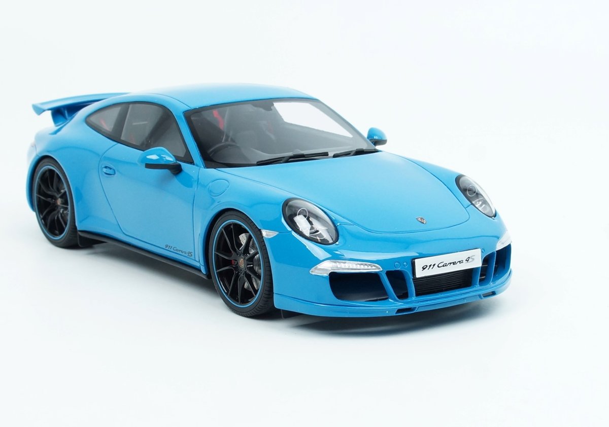 GT Spirit Porsche 911 Carrera 4S 2011 Blauw 1: 18 Resin