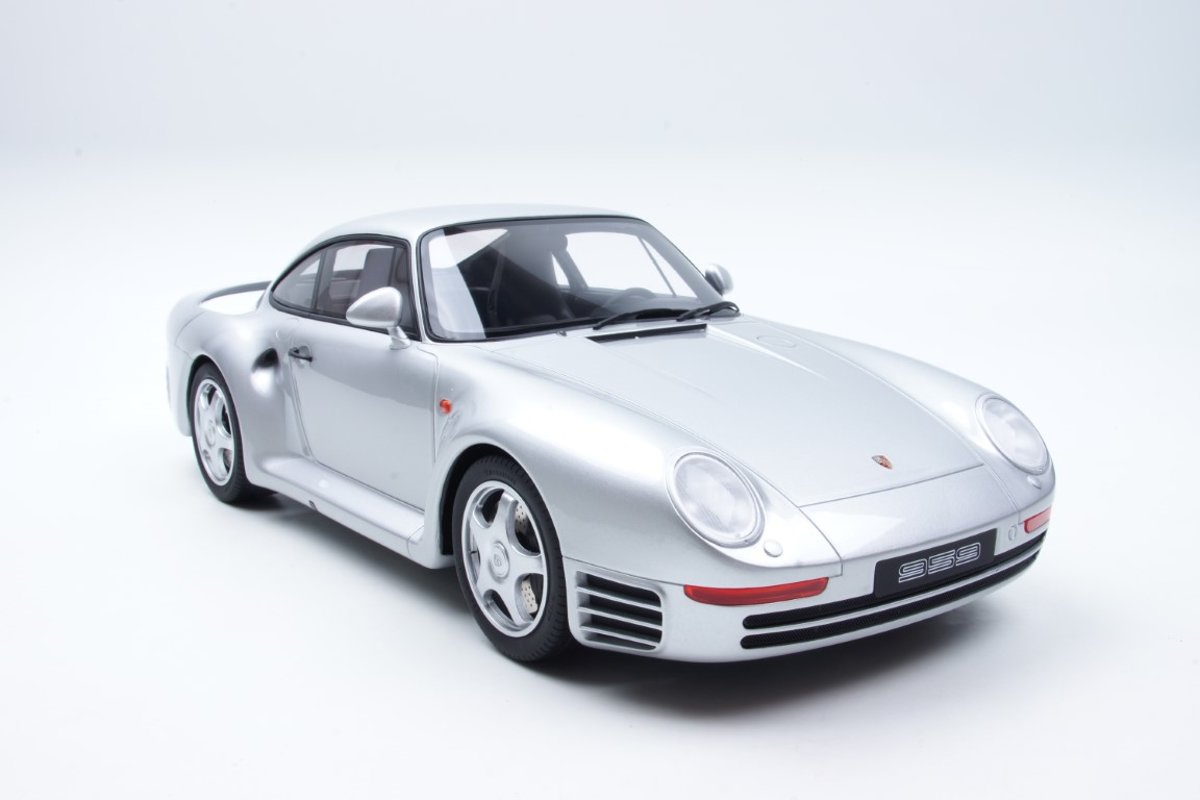 GT Spirit Porsche 959 1986 Zilver 1:12