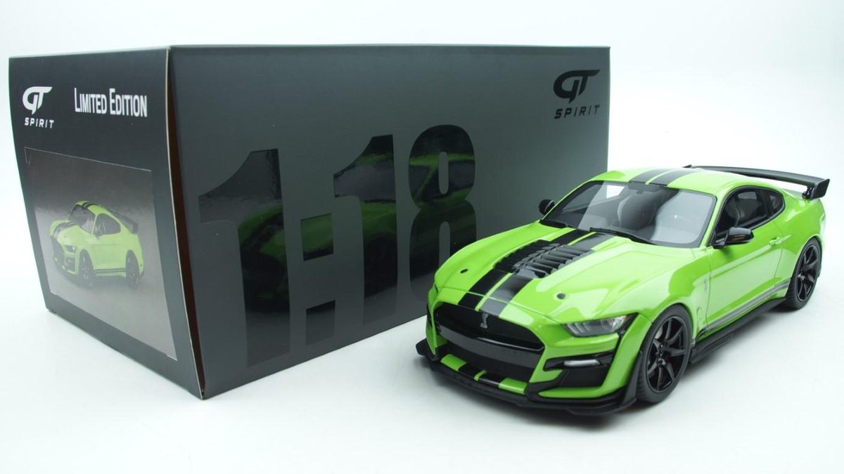 GT Spirit Shelby GT500 2020 Grabber lime Groen 1:18