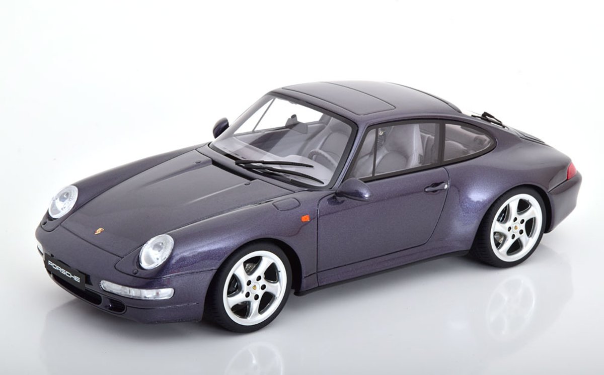 Porsche 911 (993) Carrera 4S Coupe Violet Metallic 1-18 GT Spirit Limited 999 Pieces