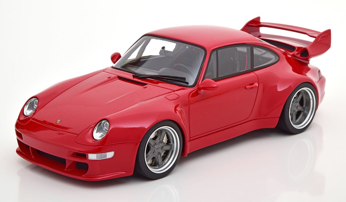 Porsche 911 (993) Gunther Werks 400R Rood 1-18 GT Spirit Limited 999 Pieces