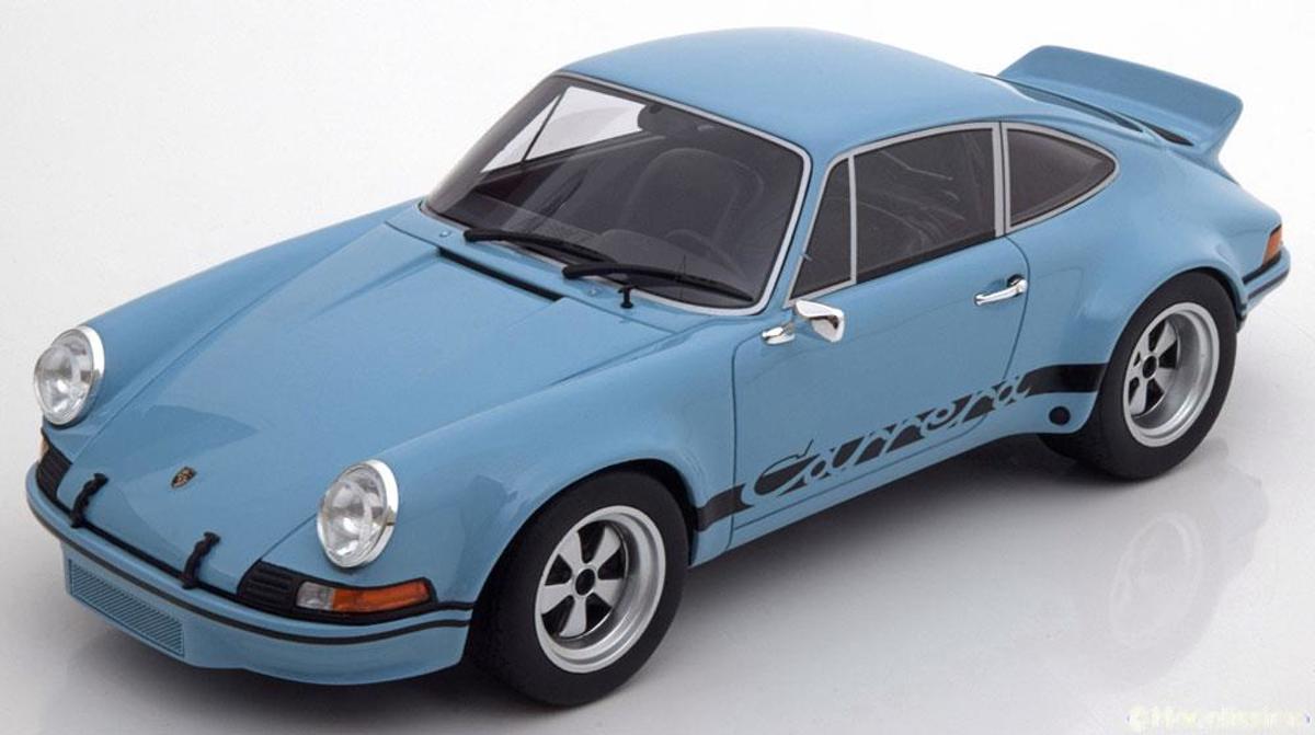 Porsche 911 2.8 RSR Helblauw / Zwart 1-18 GT Spirit Limited 504 Pieces