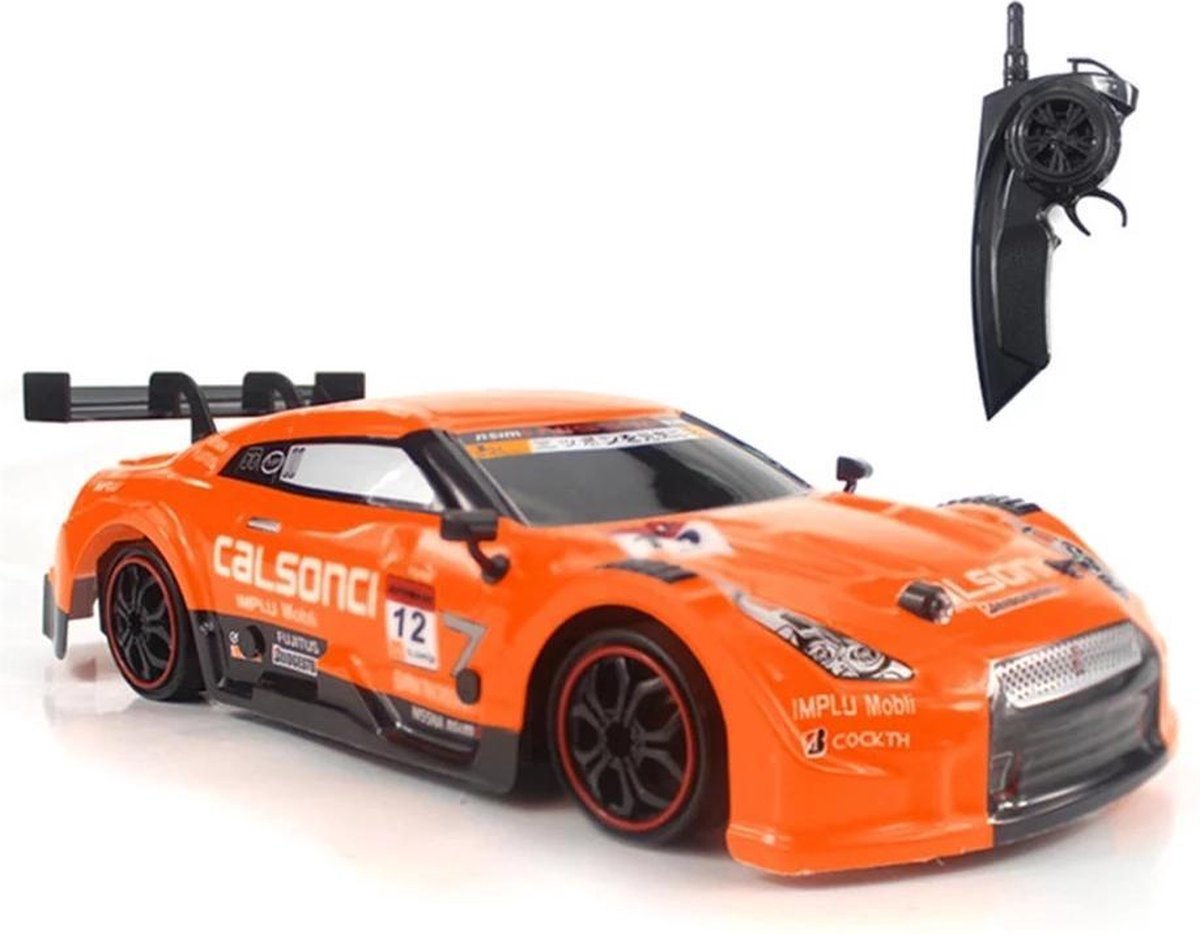 GTR RC Radiografisch Bestuurbare Auto - RC Auto - Schaal 1:16 - 40km/h - 4WD Drift Racing - 2.4 GHz - Bereik 100 meter - Bestuurbare Auto voor kinderen en volwassen