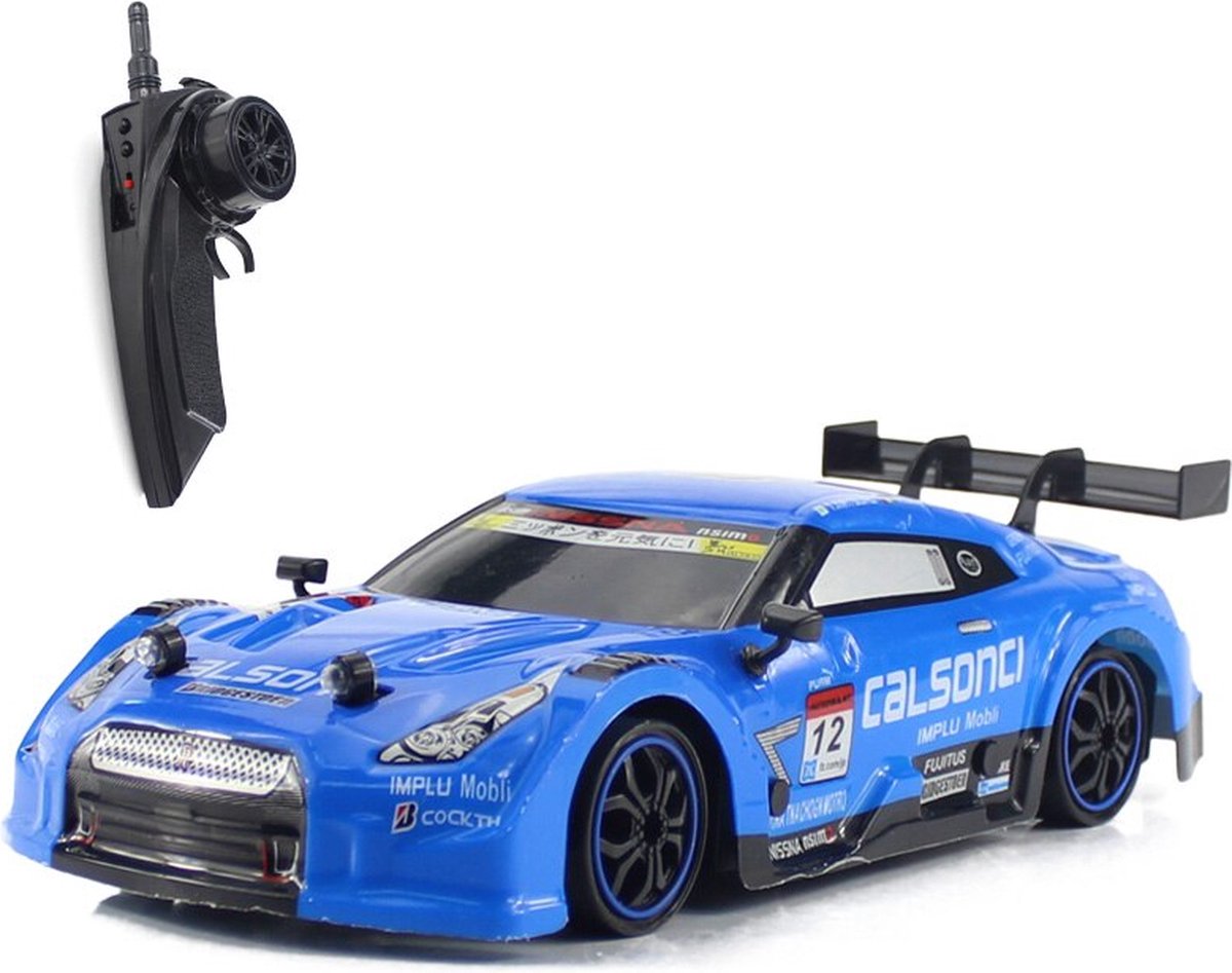 GTR RC Radiografisch Bestuurbare Auto - RC Auto - Schaal 1:16 - 40km/h - 4WD Drift Racing - 2.4 GHz - Bereik 100 meter - Bestuurbare Auto voor kinderen en volwassenen