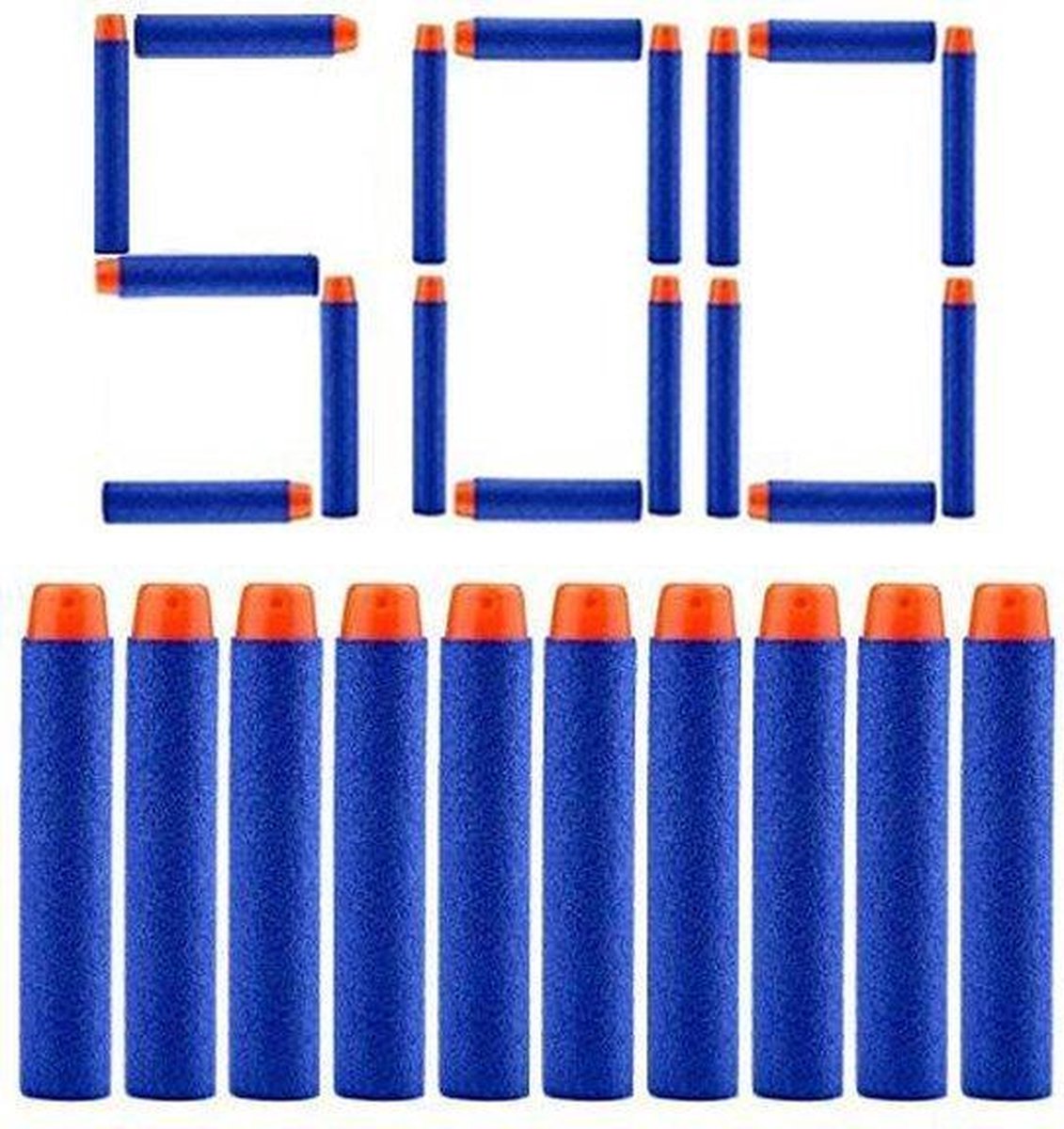 Universele pijlen - geschikt voor Nerf N-Strike Elite - 500 stuks