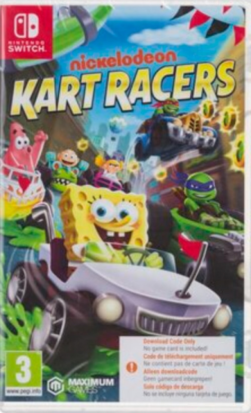 Nickelodeon Kart Racers (Code in a Box)