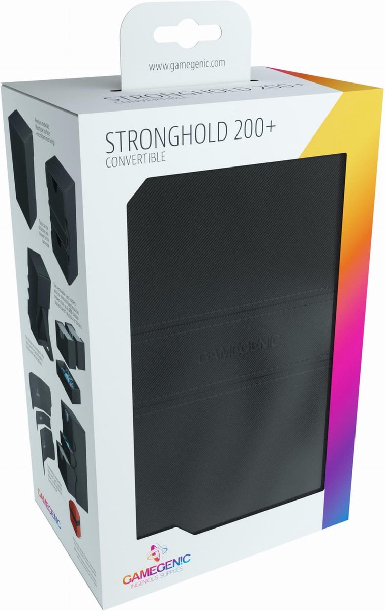 Gamegenic Stronghold 200+ Convertible Black